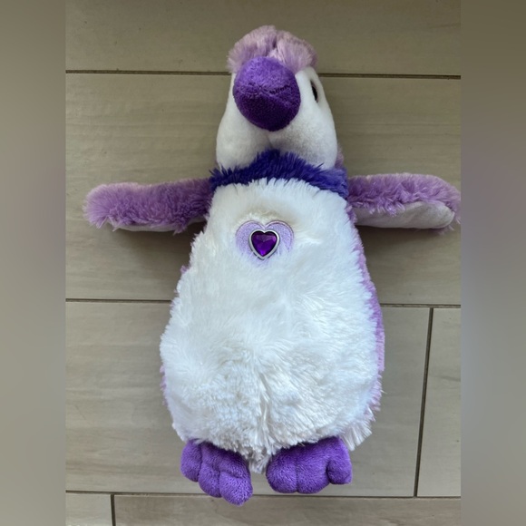 The Petting Zoo Purple Penguin Plush 13 Inch Jewel 2015 Stuffed Animal Toy - Picture 1 of 6